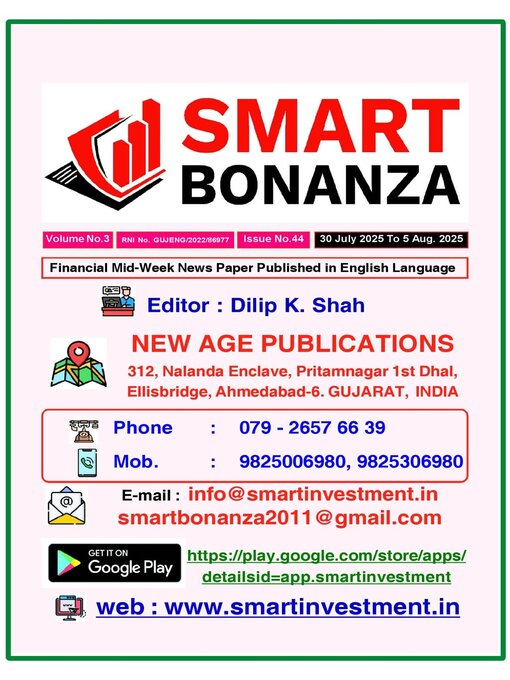 Title details for Smart Bonanza Financial Weekly English by New Age Publications Pvt. Limited - Available